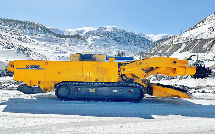 F10硬巖，徐工EBZ260單日掘進(jìn)破9米！