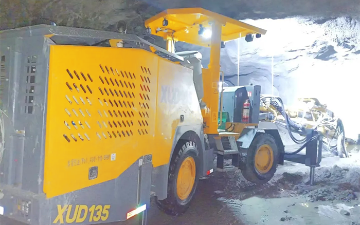 掘進鐵礦！徐工掘進鉆車硬核施工