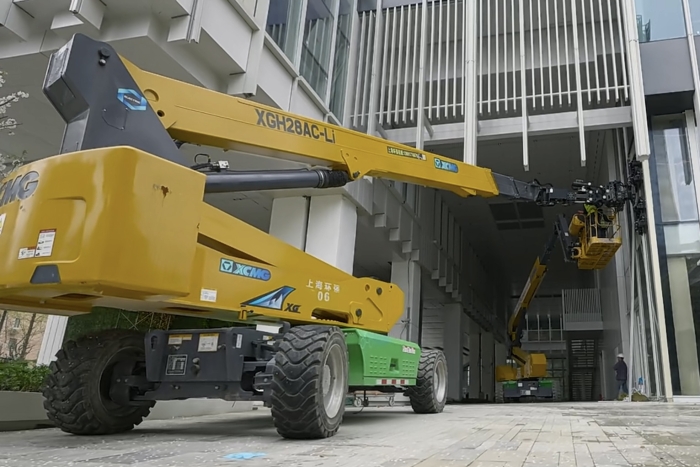 徐工產品，給力！XGH28AC-Li施工紀實