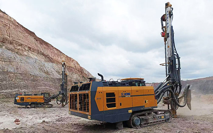 首次進(jìn)軍非洲銅礦！徐工潛孔鉆機日進(jìn)尺416m