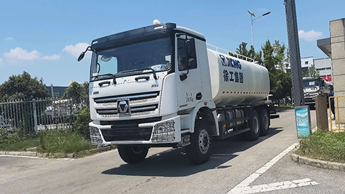 20余臺徐工灑水車再出海！這一站—>非洲塞內加爾