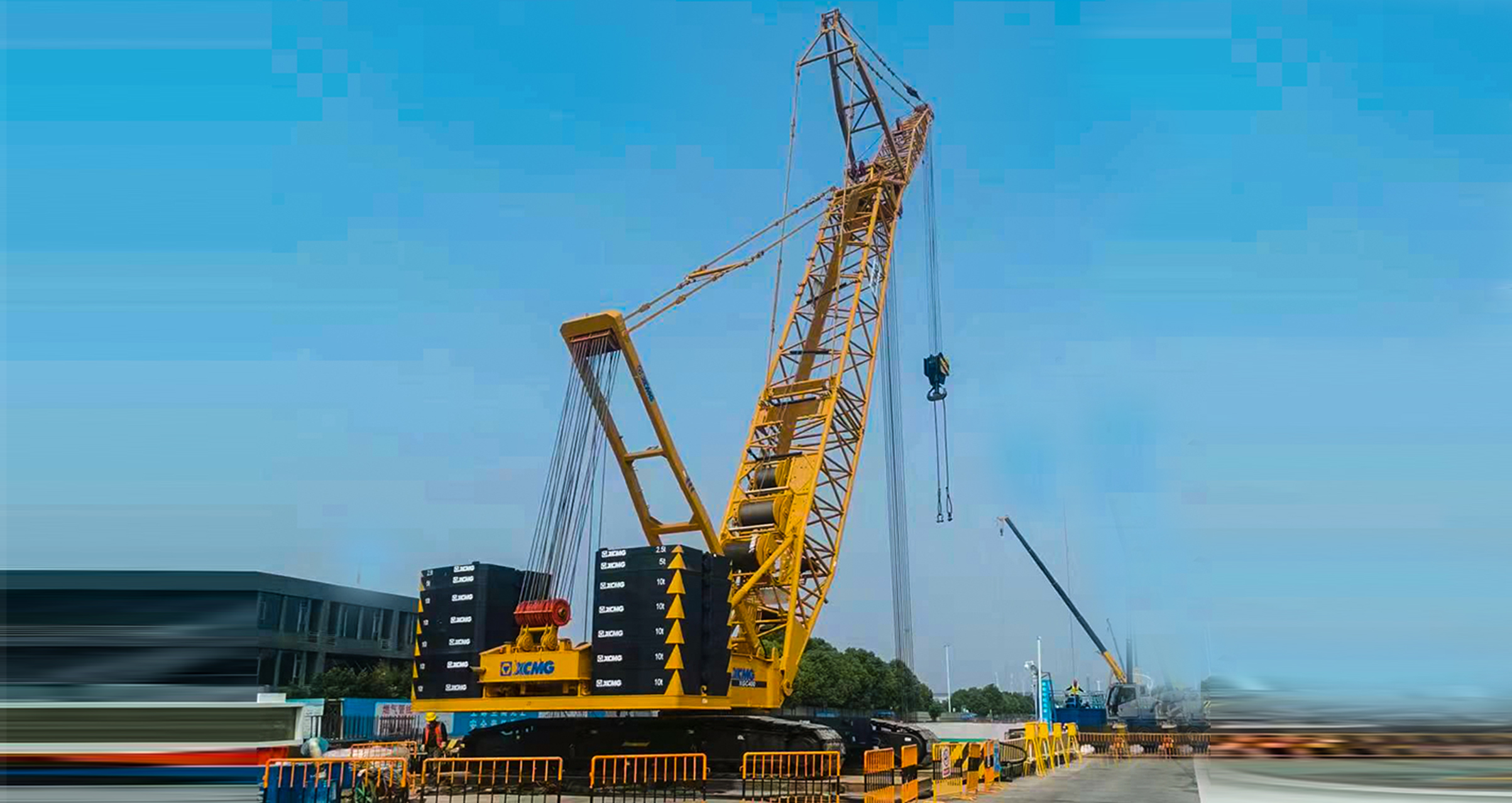 【全球之履】德陽站！XGC400助力鐵路線盾構(gòu)機(jī)安裝~