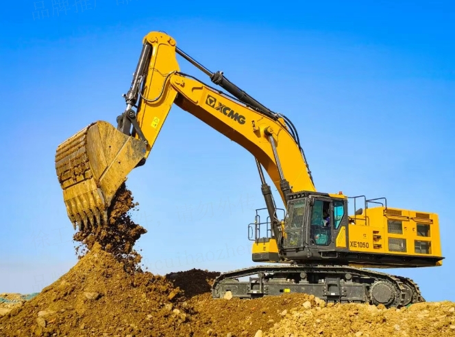 徐工礦用挖掘機XE1050——重載高效，百噸王者！