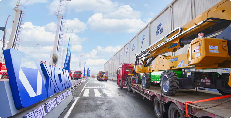 徐工高空作業(yè)平臺(tái)2024年度開門紅批量發(fā)車