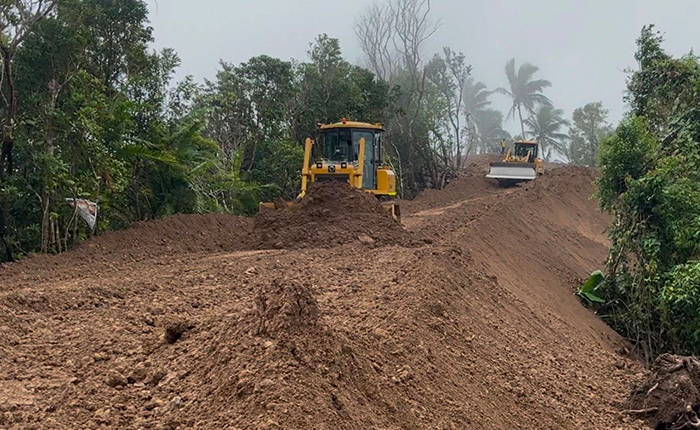 徐工D170“硬核開路”！助力東南亞國家級風(fēng)電工程