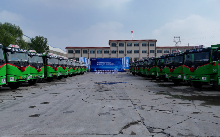 200臺徐工新能源重卡，奔赴華北！