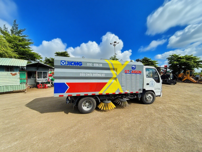 徐工XGH5070TSLQ6掃路車：胡志明市“智慧環(huán)衛(wèi)”的硬核擔當