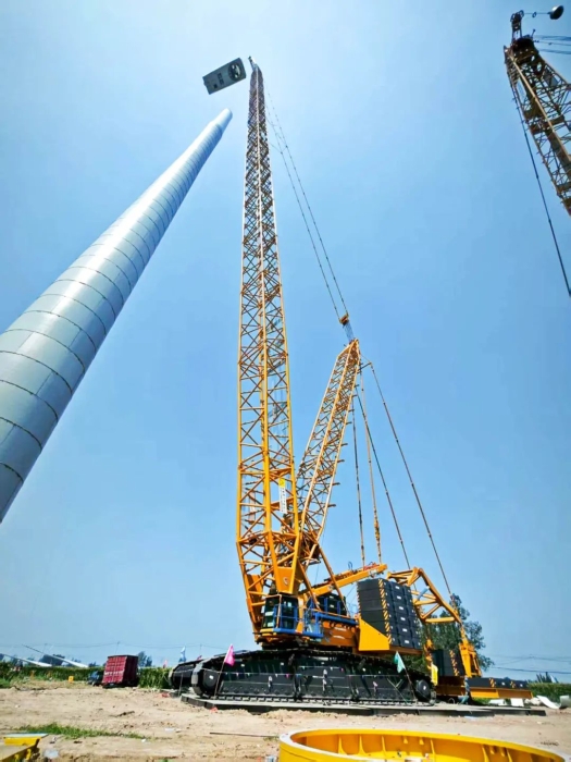 40分鐘精準(zhǔn)就位！徐工新品XLC15000M實(shí)戰(zhàn)首秀~