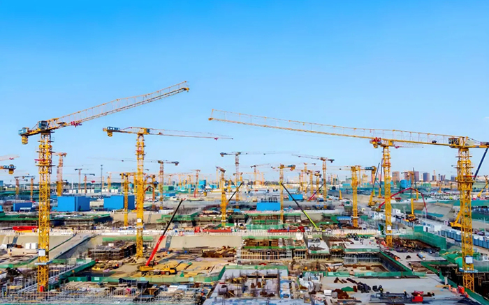 千年大計(jì) | 徐工群塔擎起雄安未來城！